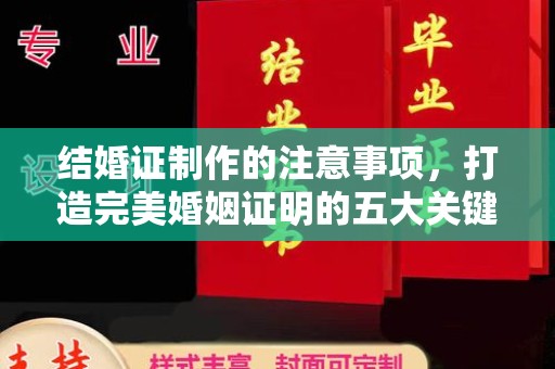 定边结婚证制作的注意事项，打造完美婚姻证明的五大关键点