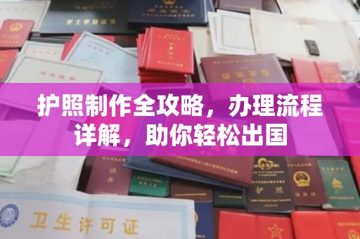 定边护照制作全攻略，办理流程详解，助你轻松出国