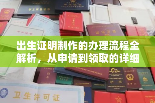 定边出生证明制作的办理流程全解析，从申请到领取的详细指南
