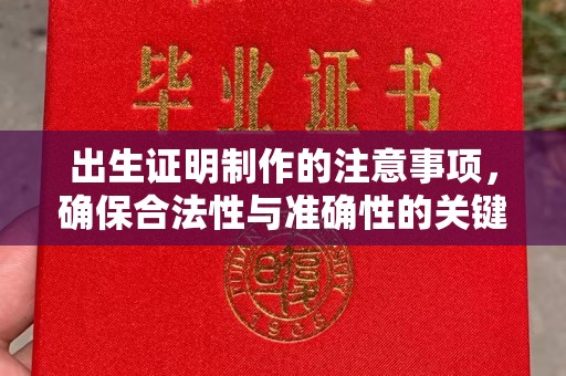 定边出生证明制作的注意事项，确保合法性与准确性的关键步骤